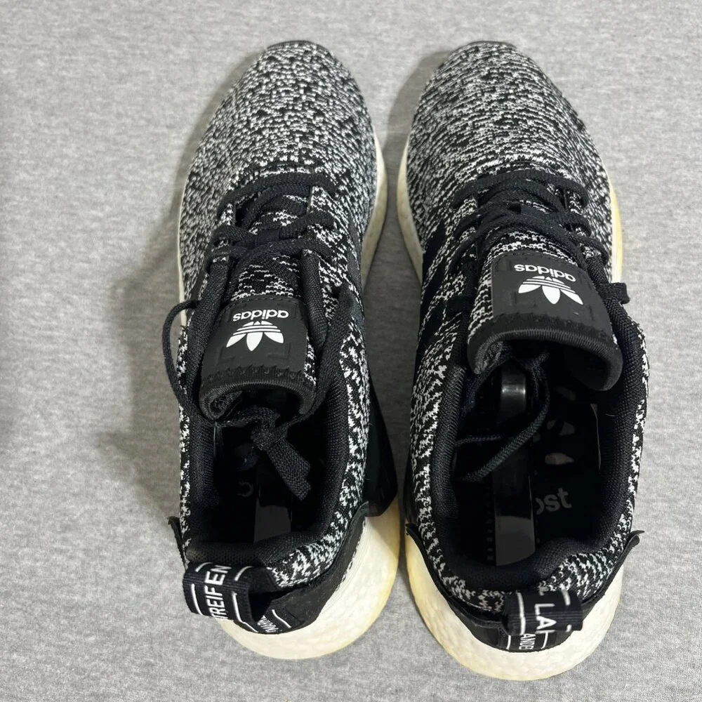 Adidas NMD R2‎ Oreo Running Shoes Mens Size 12 Sneakers B22631